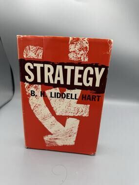 Strategy B.H. Liddell Hart 1968 Hardcover 2nd Revised Book Club Military